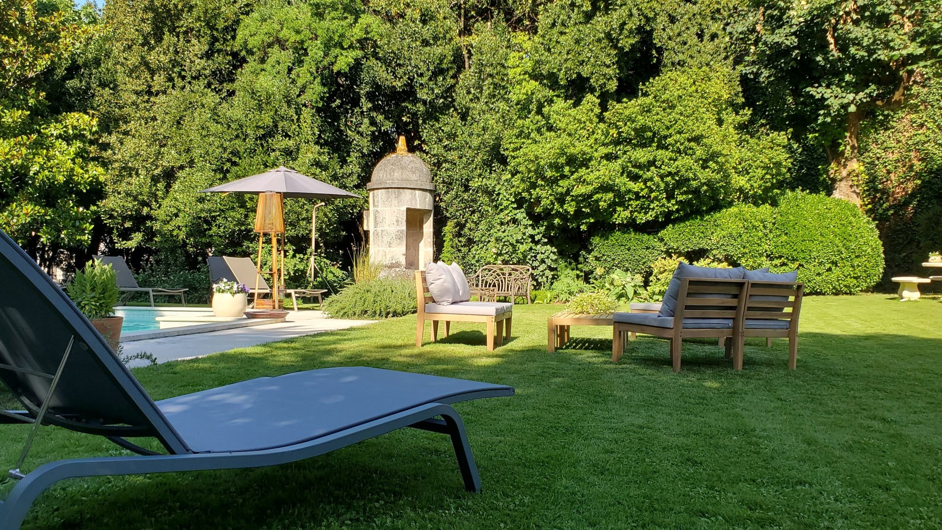 Jardins bain de soleil